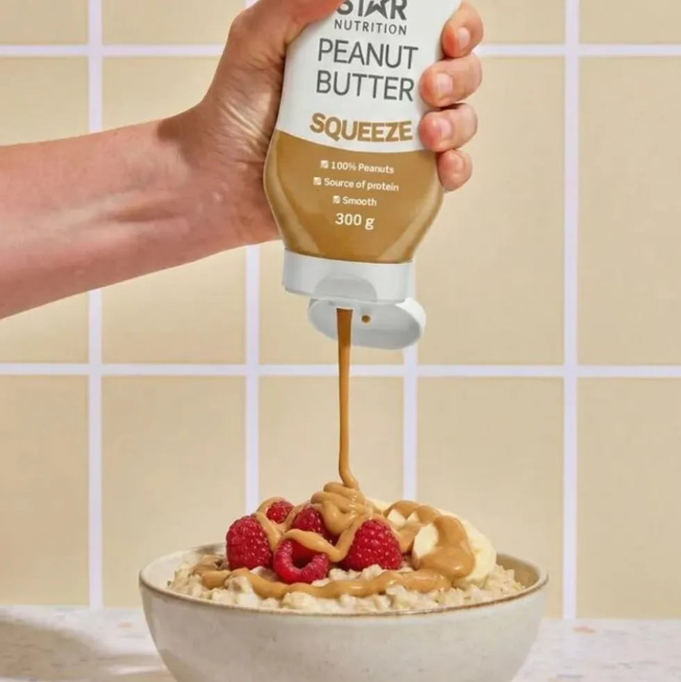 Star Nutrition Peanut Butter Squeeze, 300 g