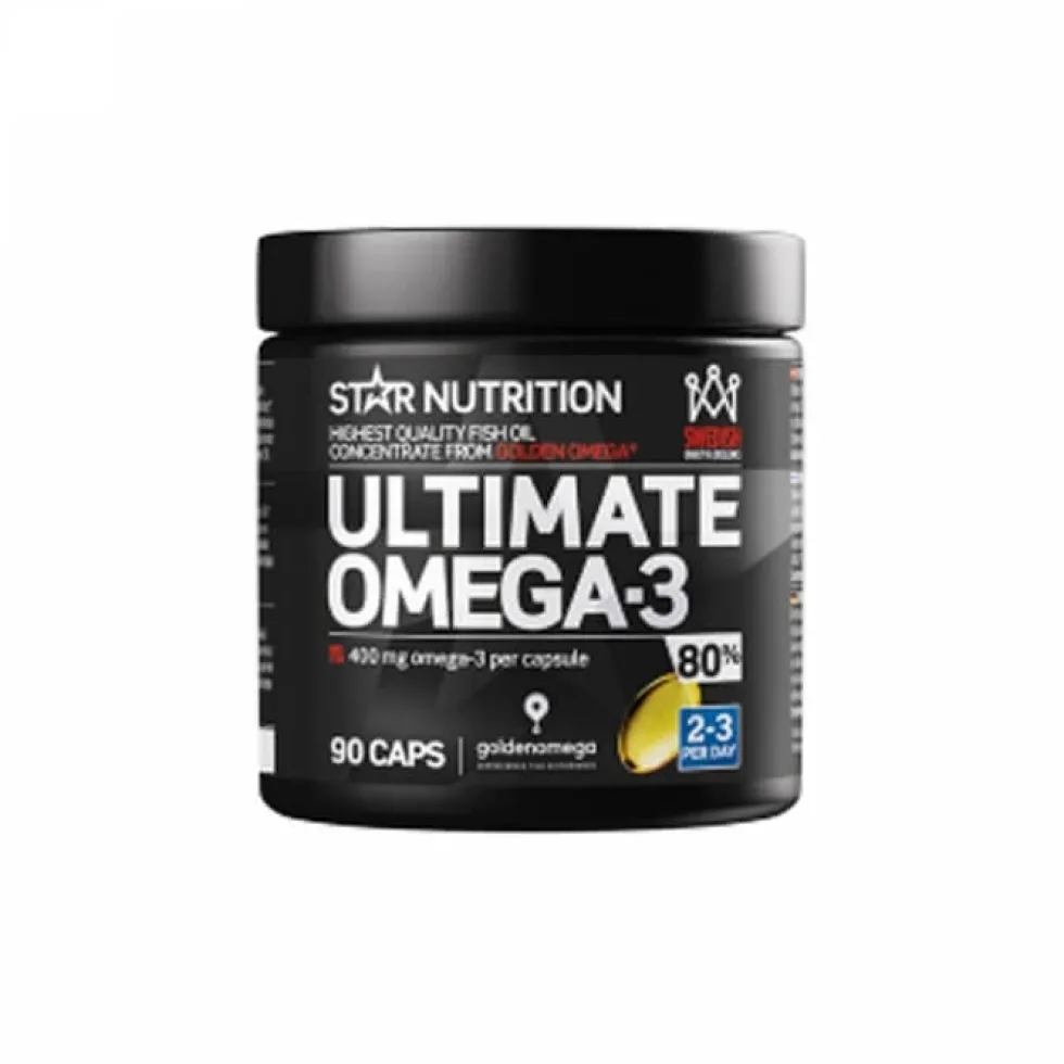 Star Nutrition Ultimate Omega-3, 90 caps, 80%