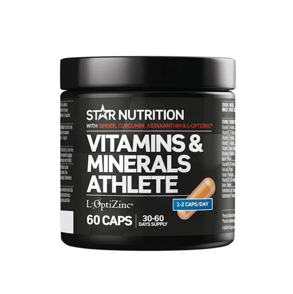 Star Nutrition Ultimate Vitamins & Minerals Athlete, 60 caps