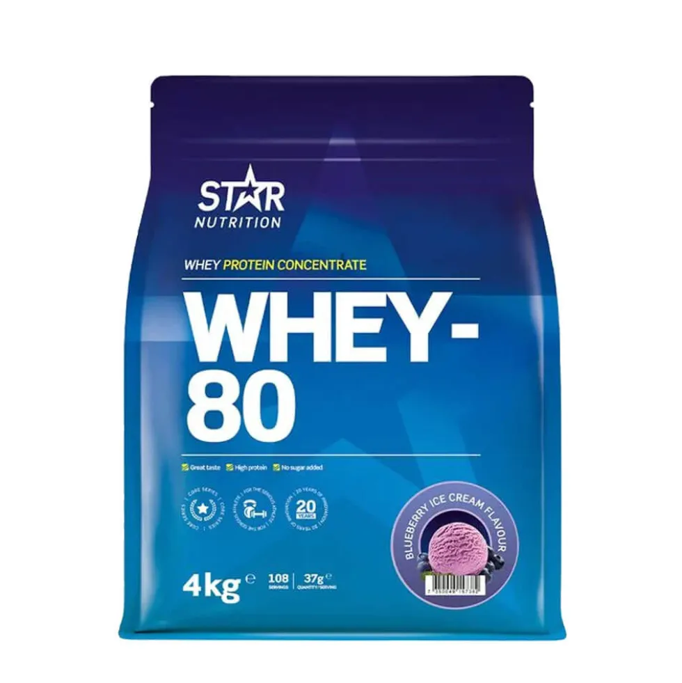 Star Nutrition Whey-80, 4 kg