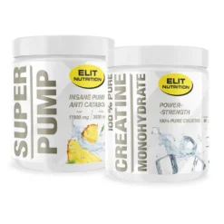 Super Pump, 300 g + Creatine Monohydrate, 300 g