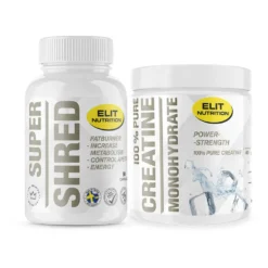 Super Shred, 90 caps + Creatine Monohydrate, 300 g