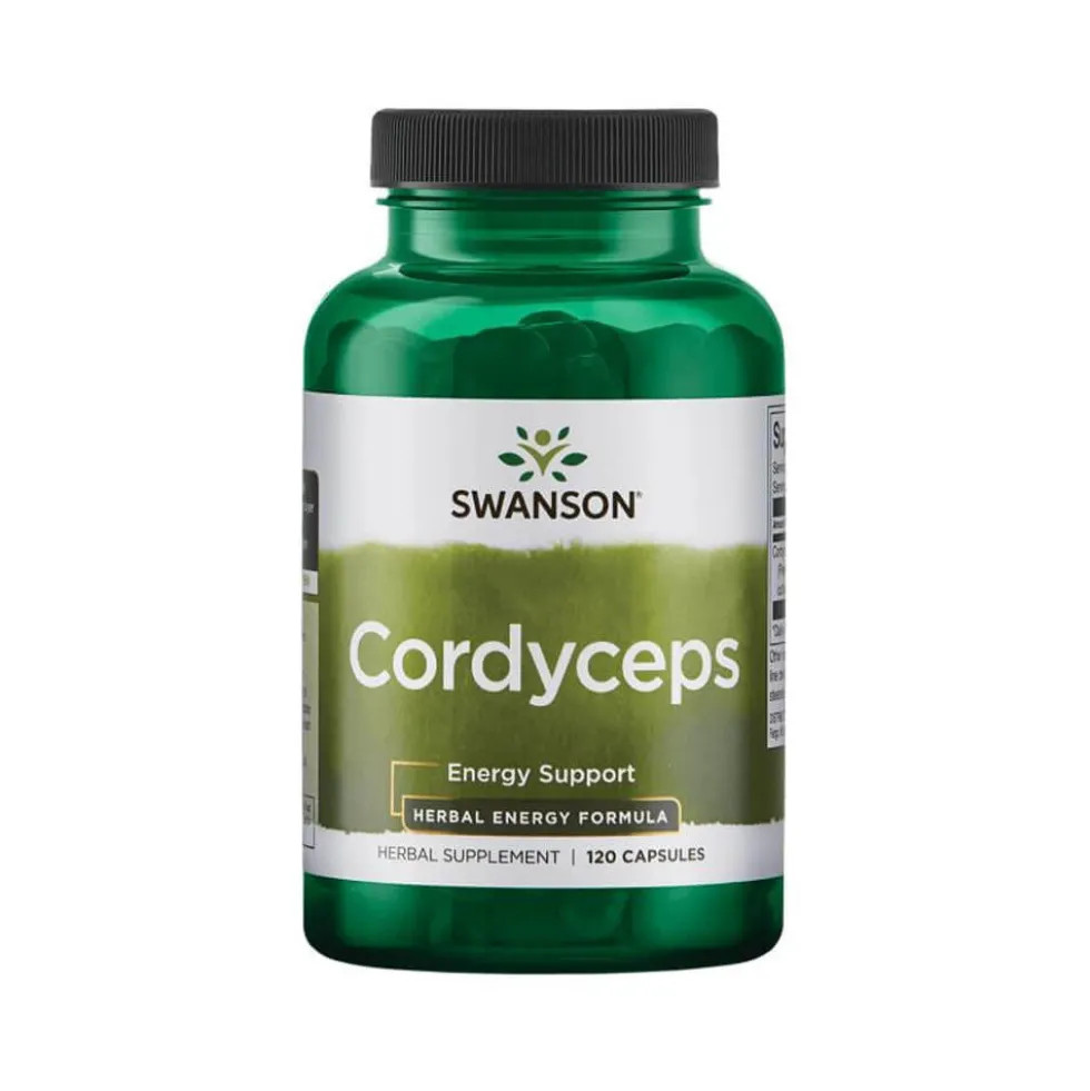 Swanson Cordyceps 600 mg, 120 caps
