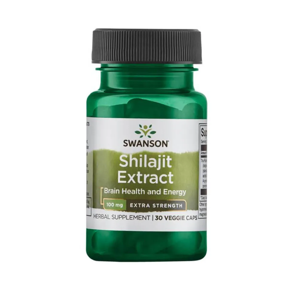 Swanson Shilajit Extract, 100 mg, 30 caps