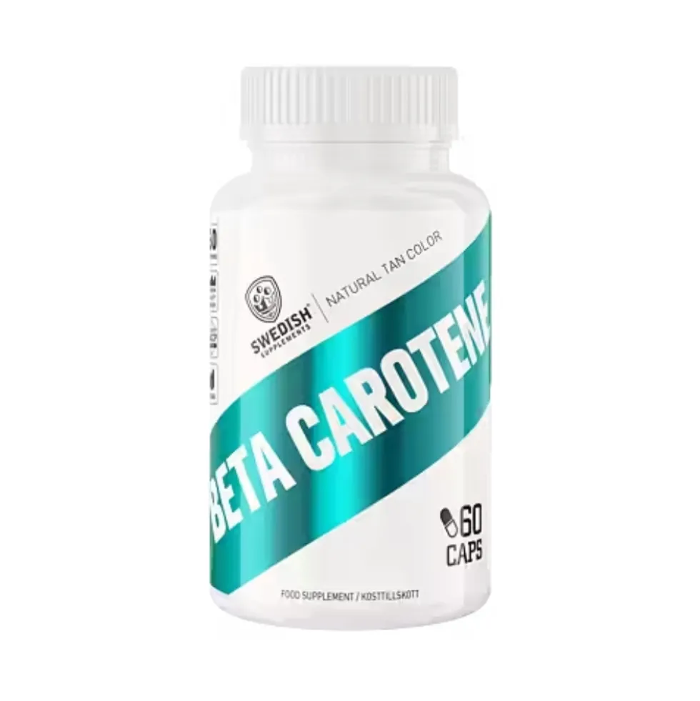 Swedish Supplements Beta Caroten, 60 caps