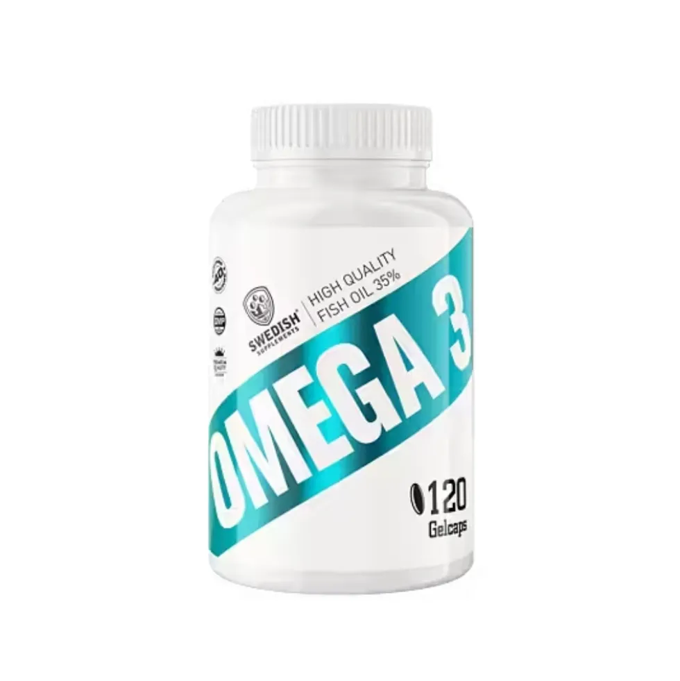 Swedish Supplements Omega-3, 120 caps
