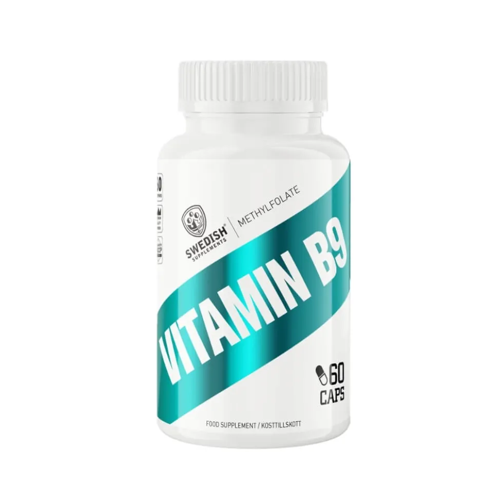 Swedish Supplements Vitamin B9, 60 caps