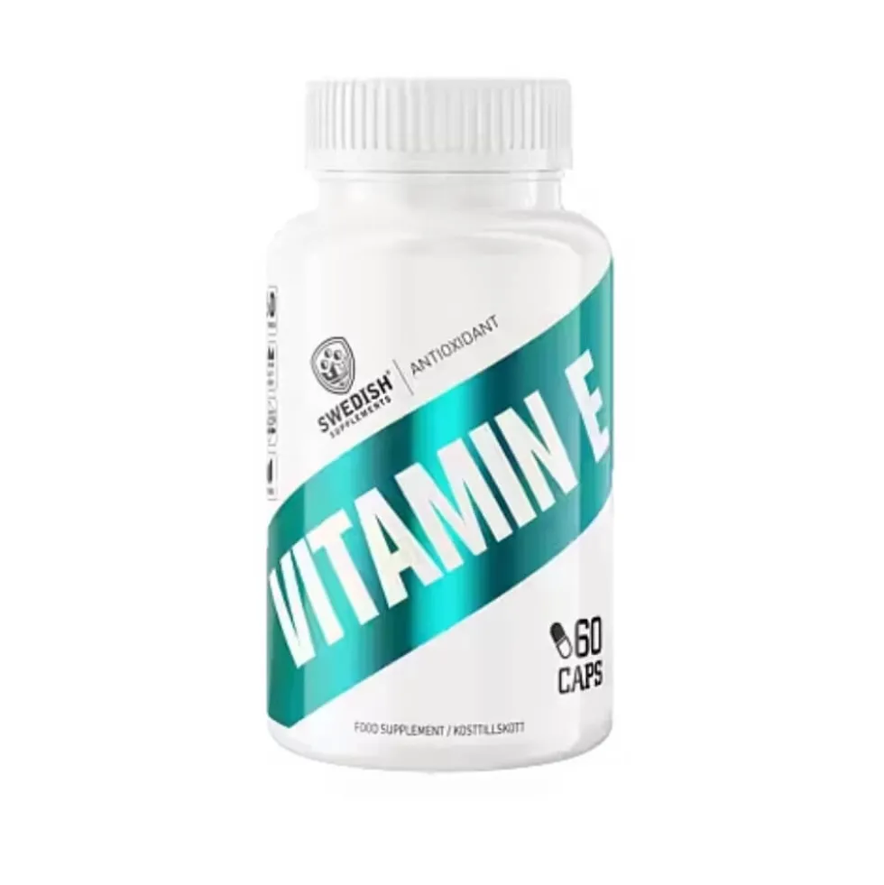 Swedish Supplements Vitamin E, 60 caps