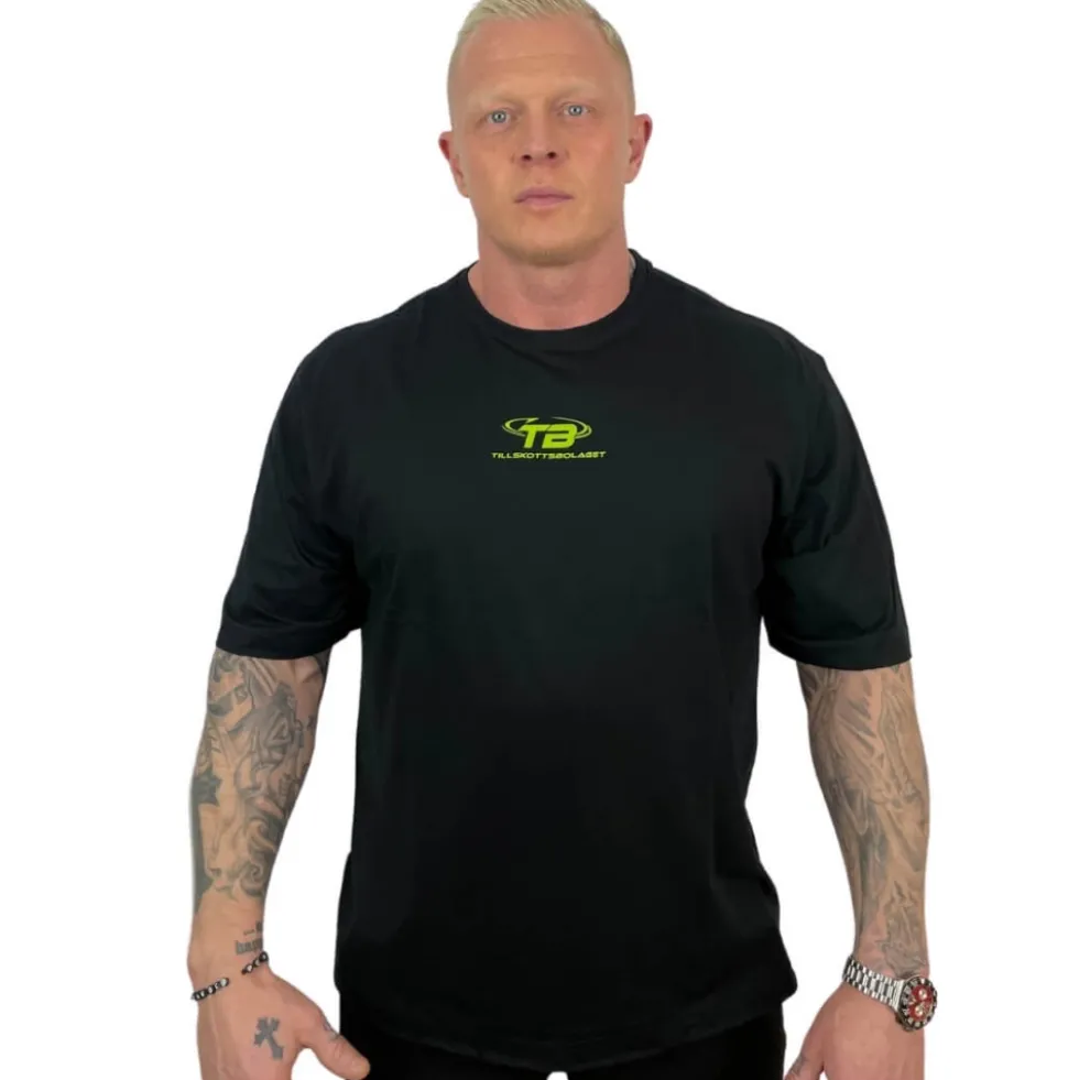 Tillskottsbolaget Oversized Tee, black