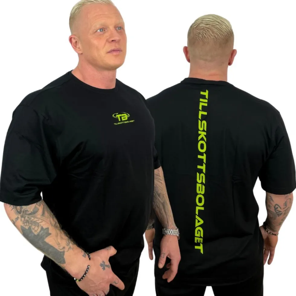 Tillskottsbolaget Oversized Tee, black