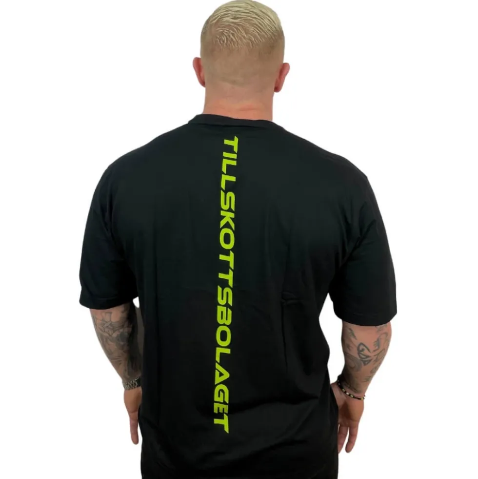 Tillskottsbolaget Oversized Tee, black