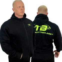 Tillskottsbolaget Zip Hoodie, black