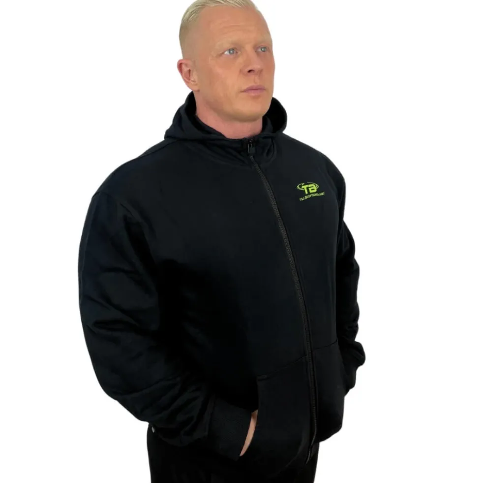 Tillskottsbolaget Zip Hoodie, black