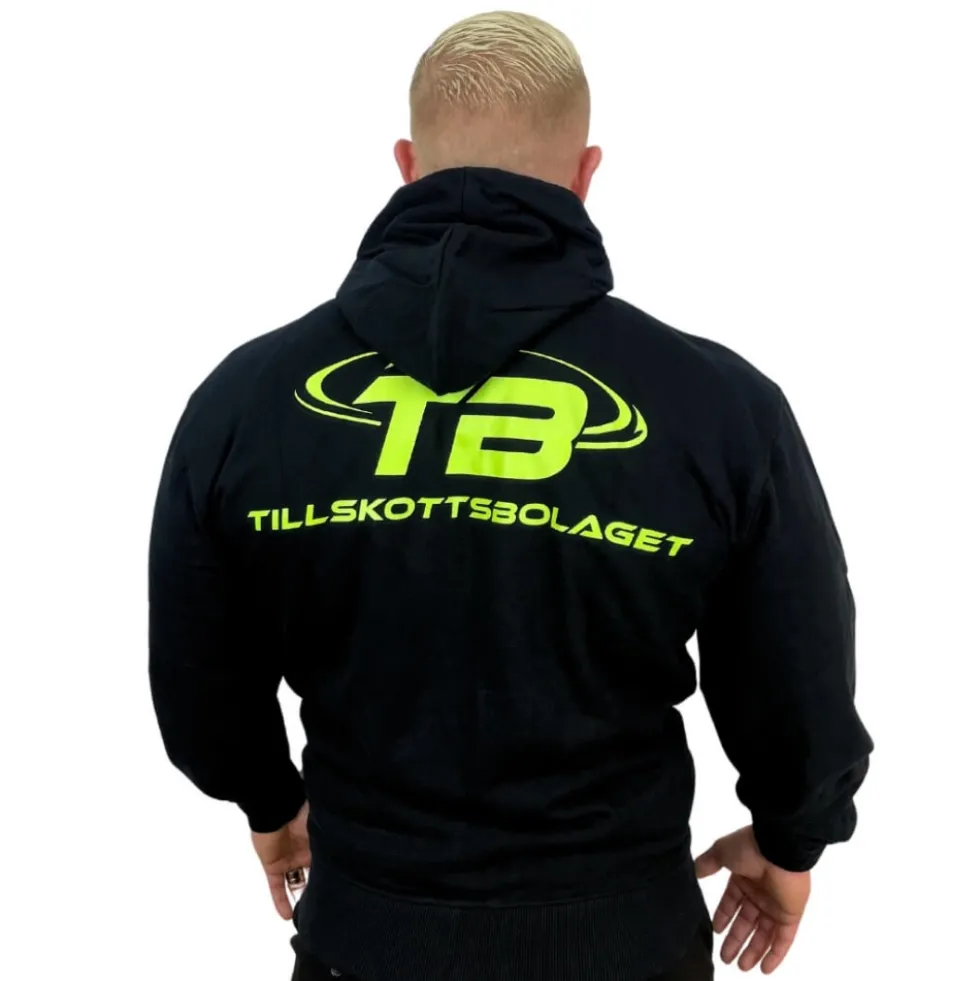 Tillskottsbolaget Zip Hoodie, black