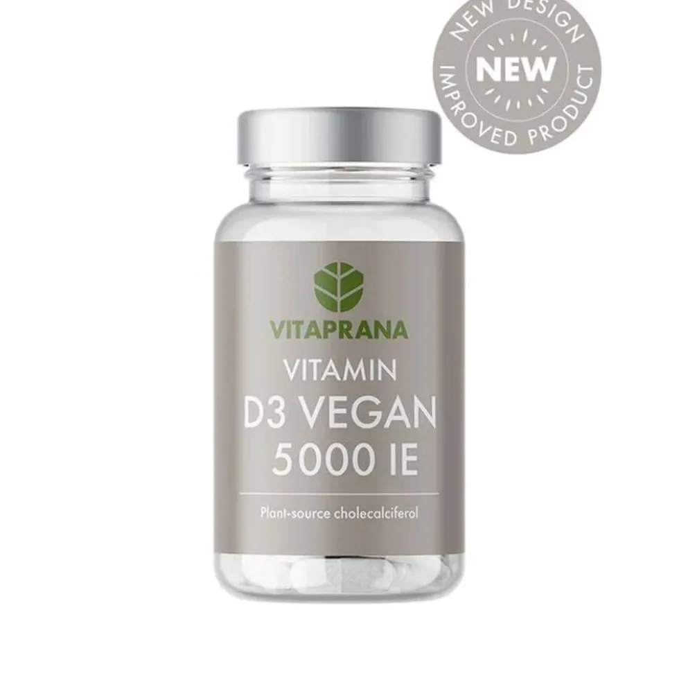 Vitaprana Vitamin D3 VEGAN 5000 IE, 110 caps