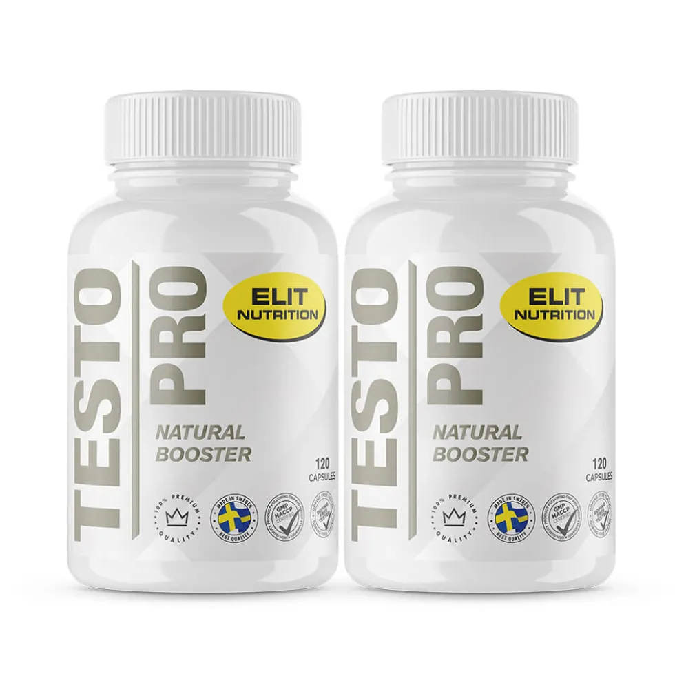 2 x Elit Nutrition Testo Pro, 120 caps
