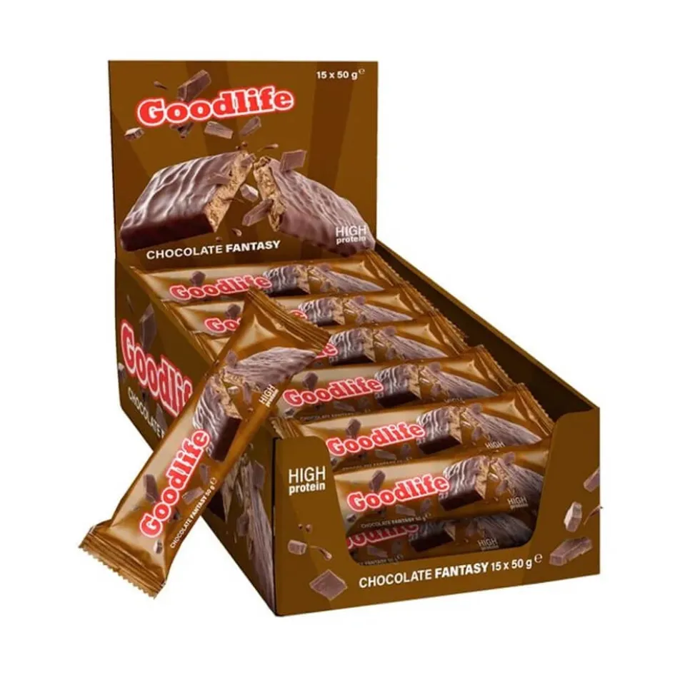 15 x Goodlife Proteinbar, 50 g (Chocolate Fantasy)