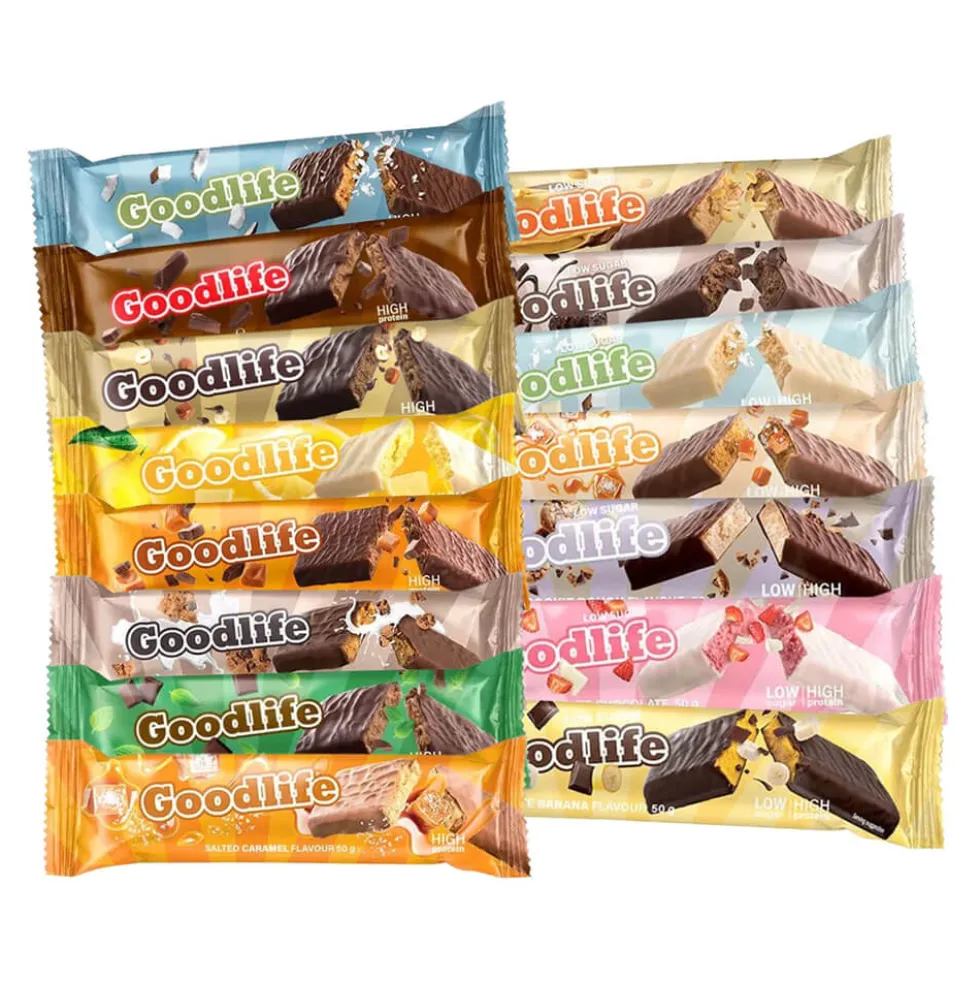 15 x Goodlife Proteinbar Mixlåda, 50 g