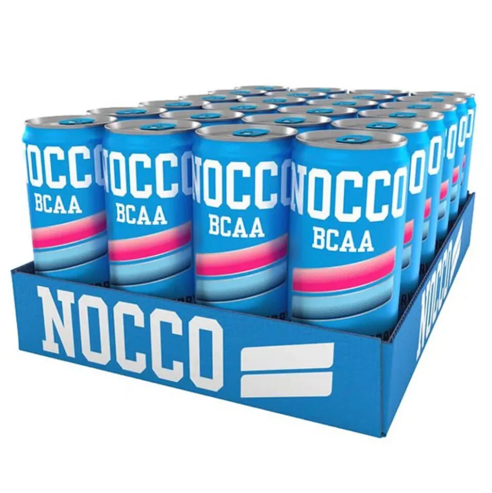 24 x NOCCO BCAA, 330 ml (Blue Raspberry)