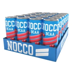 24 x NOCCO BCAA, 330 ml (Cherry Berry)