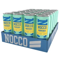 24 x NOCCO BCAA, 330 ml (Golden Soleil)