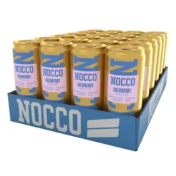 24 x NOCCO BCAA, 330 ml (Goldiberry)
