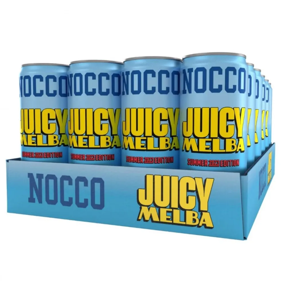 24 x NOCCO BCAA, 330 ml (Juicy Melba)