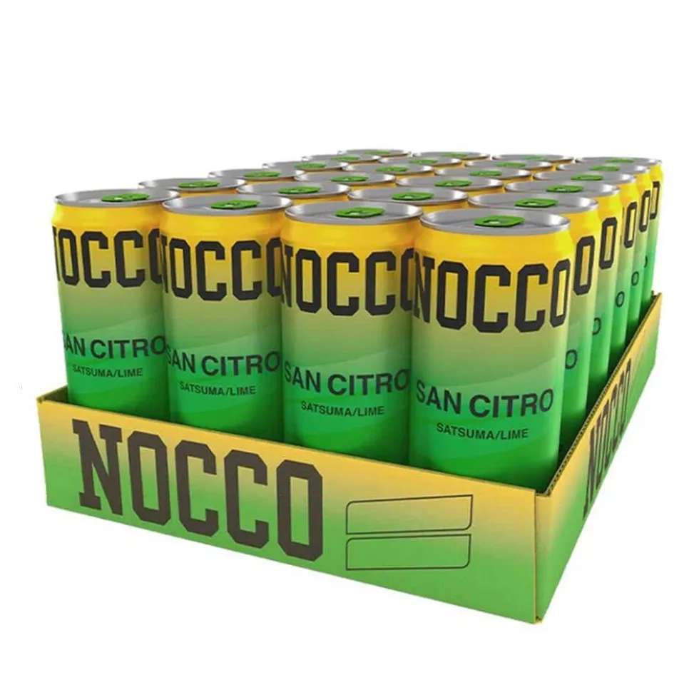 24 x NOCCO BCAA, 330 ml (San Citro)
