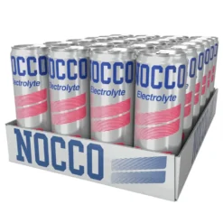24 x NOCCO Electrolyte, 355 ml (Pink Grape)