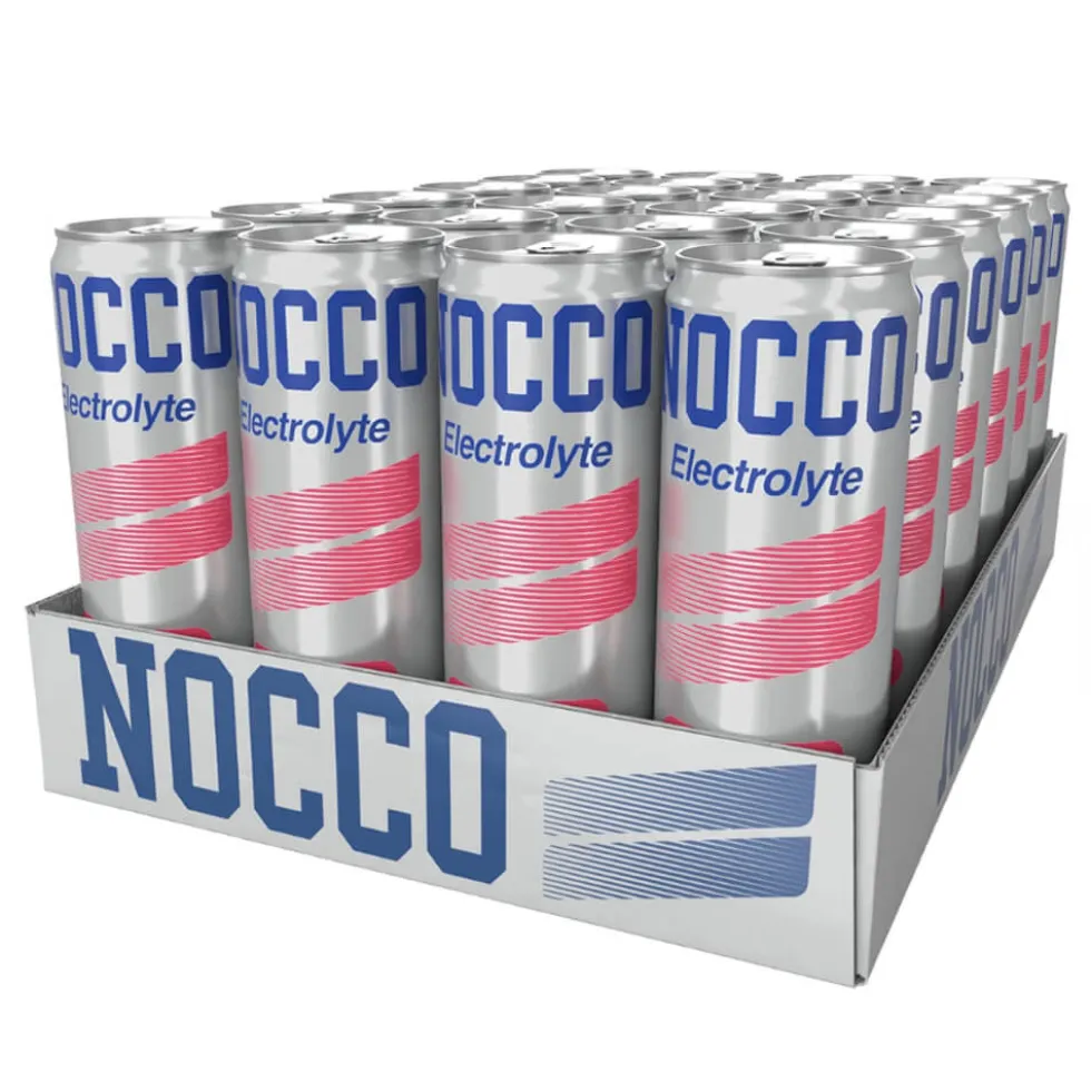 24 x NOCCO Electrolyte, 355 ml (Pink Grape)