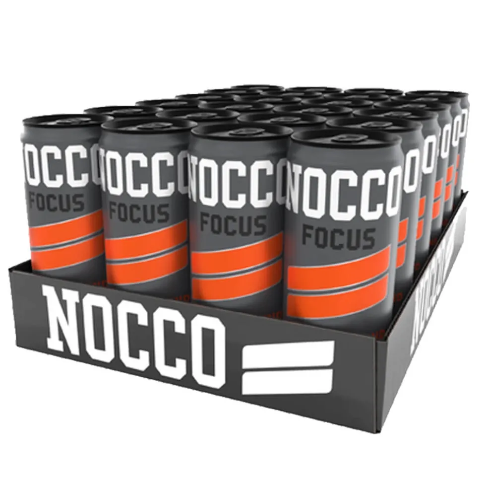 24 x NOCCO FOCUS, 330 ml (Stellar Blend)
