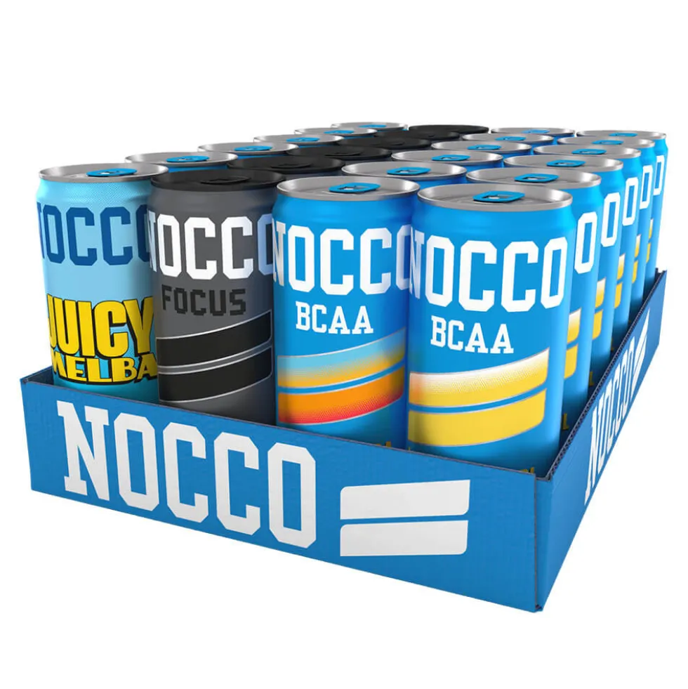 24 x NOCCO Mixflak, 330 ml