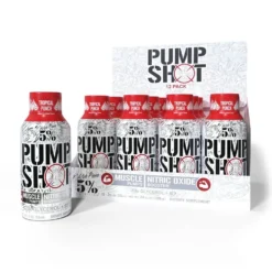 12 x 5% Nutrition Pump Shot, 59 ml