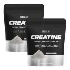 2 x SOLID Nutrition BLACK LINE Creatine, 400 g