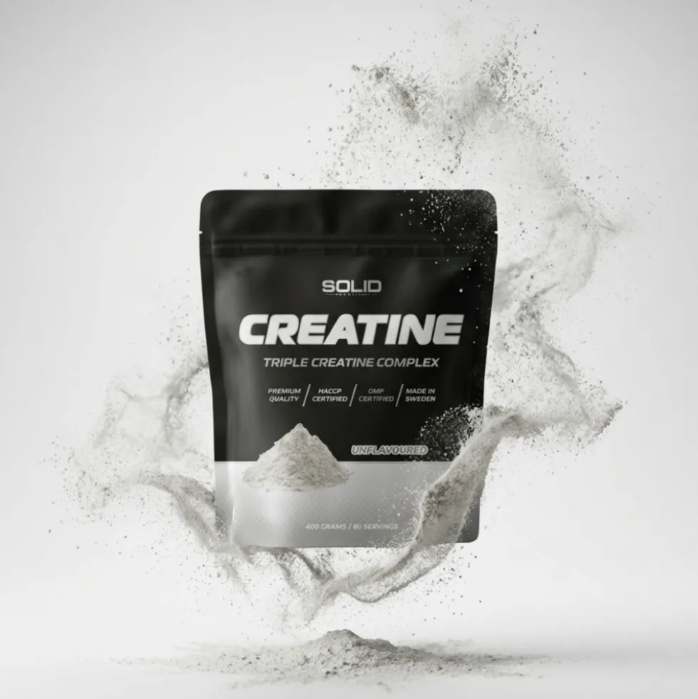 4 x SOLID Nutrition BLACK LINE Creatine, 400 g