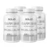 4 x SOLID Nutrition Caffeine, 90 caps