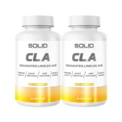 2 x SOLID Nutrition CLA, 60 caps