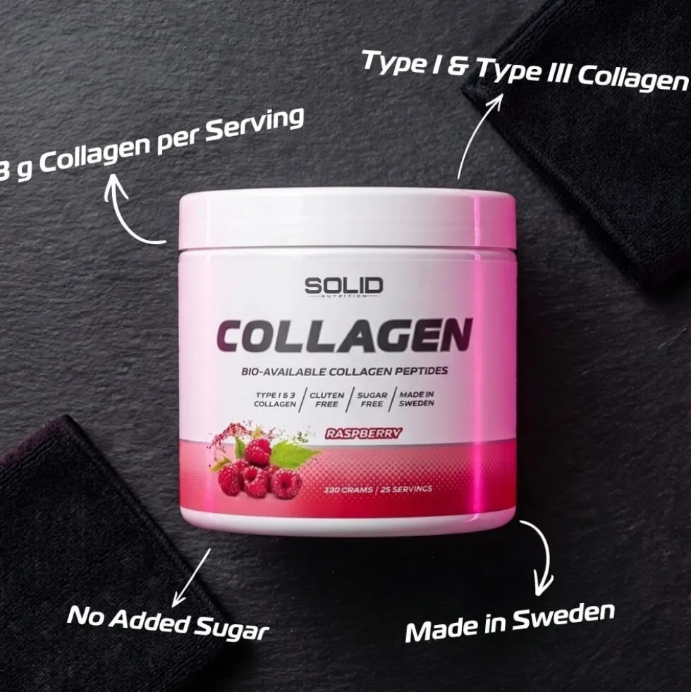 4 x SOLID Nutrition Collagen, 230 g