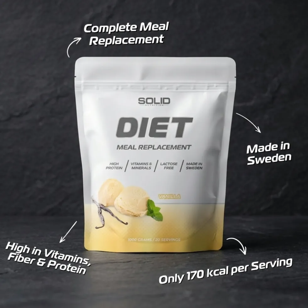 2 x SOLID Nutrition Diet, 1000 g