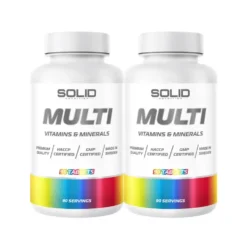 2 x SOLID Nutrition MULTI, 90 tabs