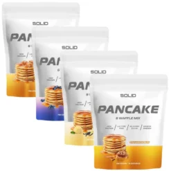 4 x SOLID Nutrition Pancake & Waffle Mix, 750 g