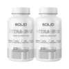 2 x SOLID Nutrition Vitamin D, 90 caps