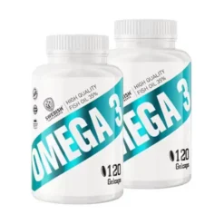 2 x Swedish Supplements Omega-3, 120 caps
